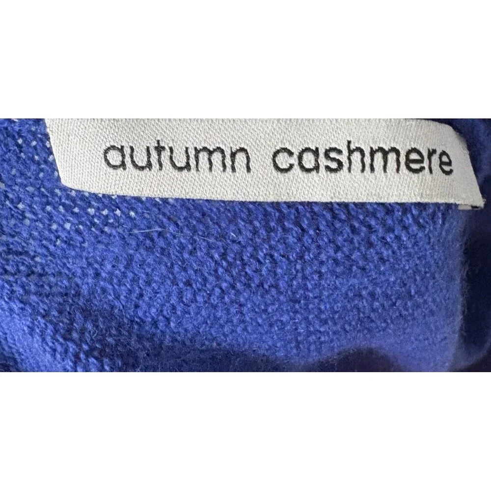 Autumn Cashmere Scarf, Royal Blue, 100% Cashmere